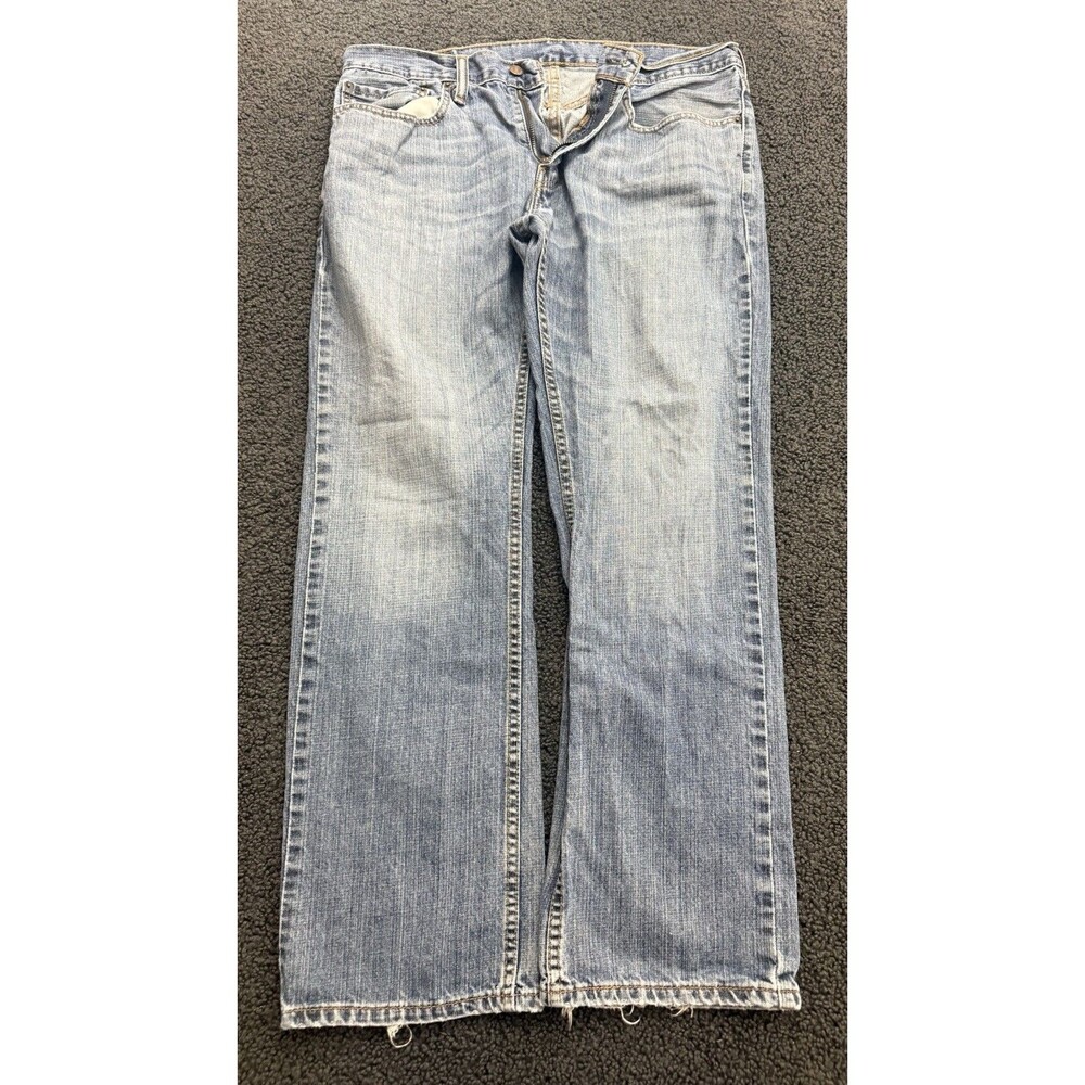 Levis 559 Relaxed Straight Jeans Mens 34x32 Blue Denim Medium Wash